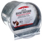 Galvanized Bucket Poultry Waterer