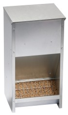 Galvanized High Capacity Poultry Feeder