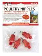 Poultry Nipple 4 Pack