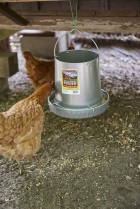 12 Pound Hanging Metal Poultry Feeder