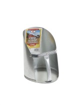 3 Quart Galvanized Feed Scoop