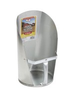 6 Quart Galvanized Feed Scoop