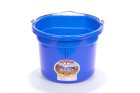 8 Quart Flat Back Plastic Bucket