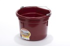 8 Quart Flat Back Plastic Bucket