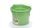 8 Quart Flat Back Plastic Bucket