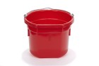 8 Quart Flat Back Plastic Bucket