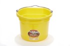 8 Quart Flat Back Plastic Bucket