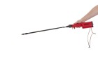 SABRE-SIX® The Red One® Battery Operated Electric Livestock Prod Handle with 32" Flexible Shaft