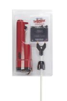 SABRE-SIX® The Red One® Battery Operated Electric Livestock Prod Handle with 36" Fiberglass Shaft