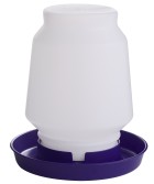 1 Gallon Plastic Screw-On Poultry Waterer Jar