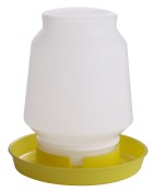 1 Gallon Plastic Screw-On Poultry Waterer Jar