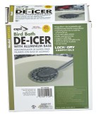 Bird Bath De-Icer with Aluminum Base, 250 Watt