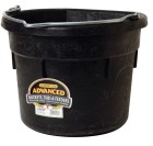 18 Quart Rubber Flat Back Bucket