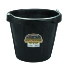 18 Quart Rubber Pail with Pouring Lip