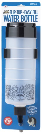 32 Ounce Flip-Top Easy Fill Water Bottle