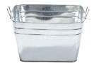 16 Gallon Galvanized Square Tub