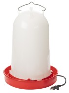 3 Gallon Heated Poultry Waterer