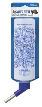 16 Ounce Opaque Plastic Bottle