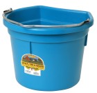 22 Quart Flat Back Plastic Bucket