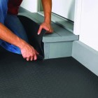 40-Foot Checker-Plate Rolled Rubber Mat