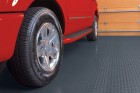 40-Foot Checker-Plate Rolled Rubber Mat