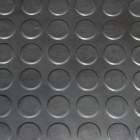 49-Foot Round Dot Rolled Rubber Mat