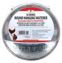 Galvanized Round Hanging Poultry Waterer