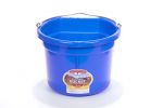 8 Quart Flat Back Plastic Bucket