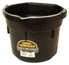 12 Quart Rubber Flat Back Bucket