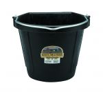 20 Quart Flat Back Rubber Bucket