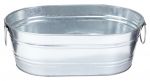 2 Gallon Galvanized Oval Tub