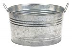 15 Gallon Galvanized Round Tub