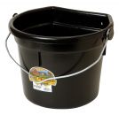 22 Quart Flat Back Plastic Bucket w/Knob Bail