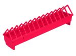 20 in Plastic Poultry Trough Feeder Narrow Spacing